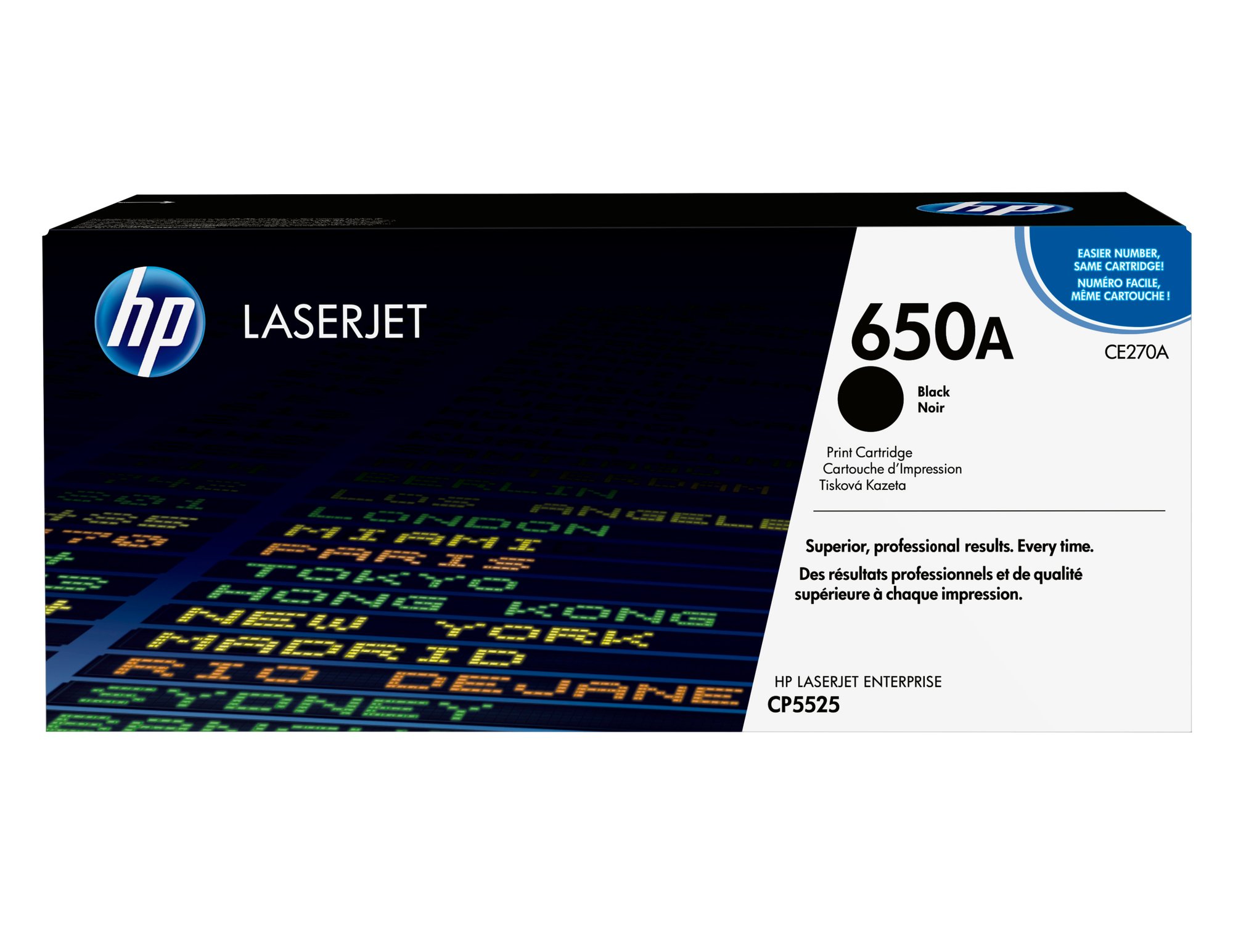 HP 650A Black Toner HP — view 2