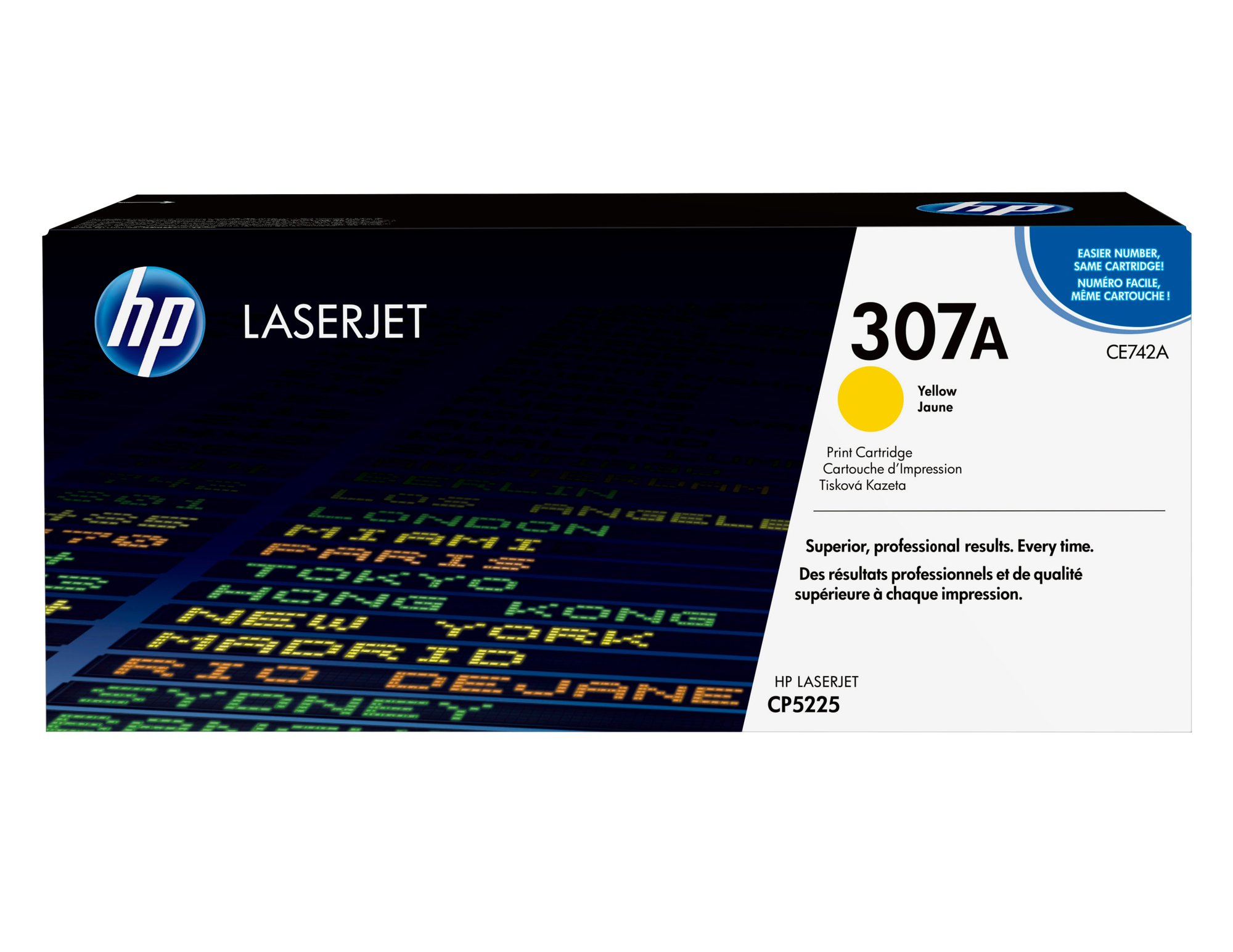 HP 307A Yellow Toner HP — view 2