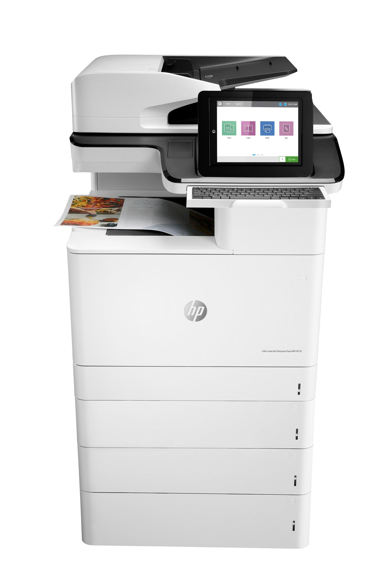 HP Color LaserJet Enterprise M776DN MFP A3 46ppm Printer HP — view 2