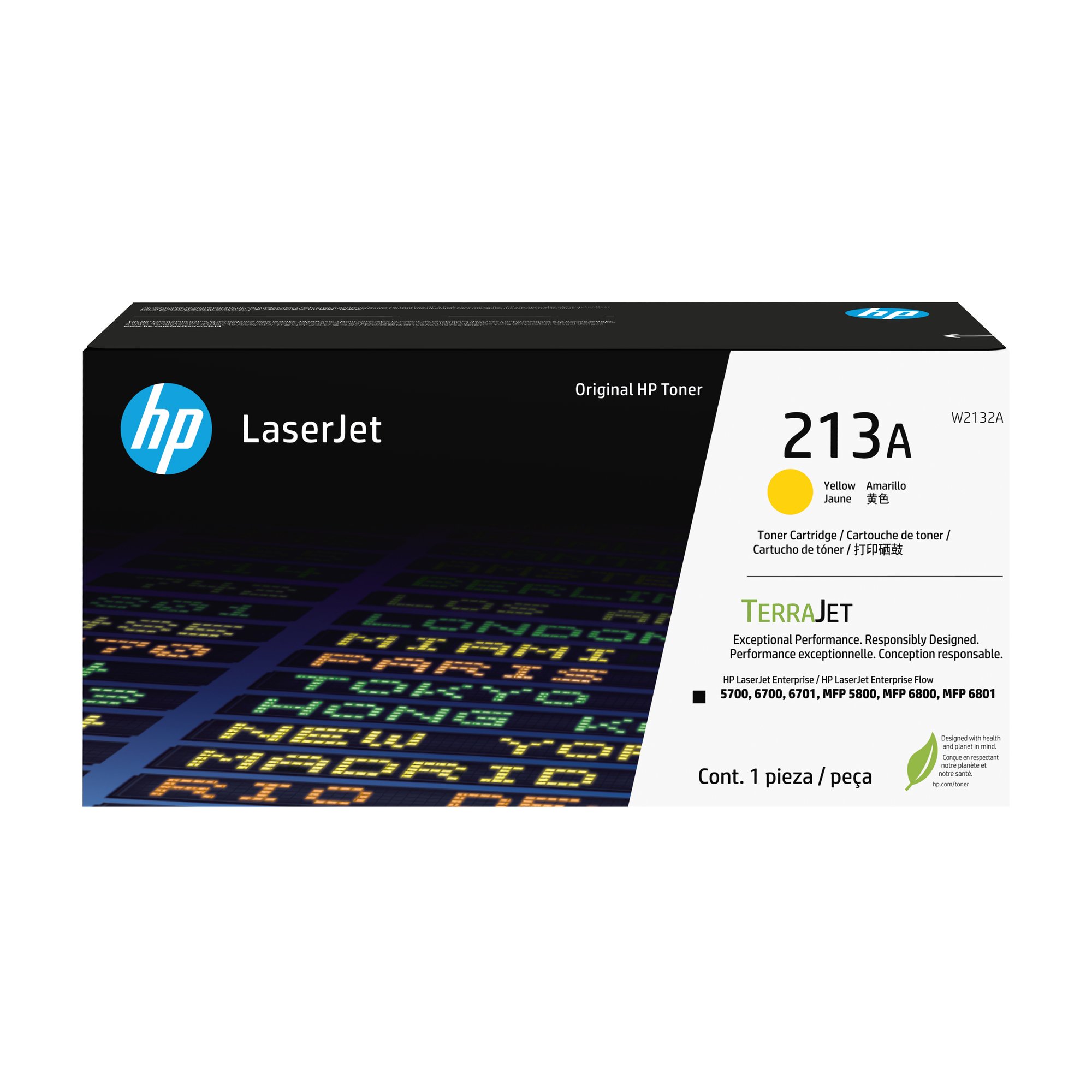 HP 213A Yellow Original LaserJet Toner Cartridge HP — view 2