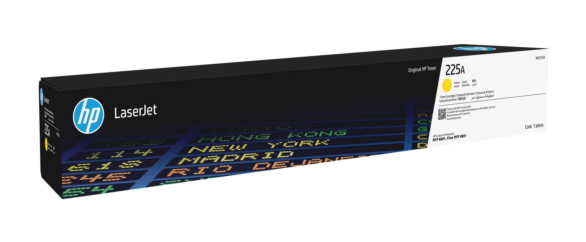 HP 225A Yellow Original LaserJet Toner Cartridge HP — view 2