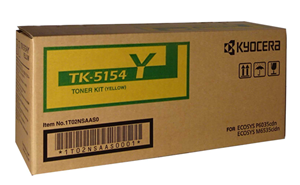 Kyocera TK-5154Y Yellow Toner Kyocera — view 2