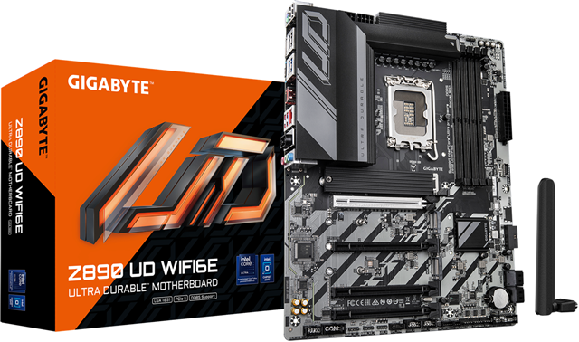 Gigabyte Z890 UD WIFI6E ATX LGA1851 Motherboard Gigabyte — view 2