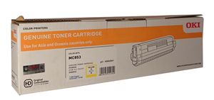 OKI 45862841 Yellow Toner Oki — view 2
