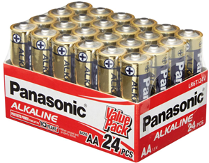 Panasonic AA Alkaline Battery 24 Pack Panasonic — view 2
