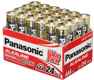 Panasonic AAA Alkaline Battery 24 Pack Panasonic — view 2