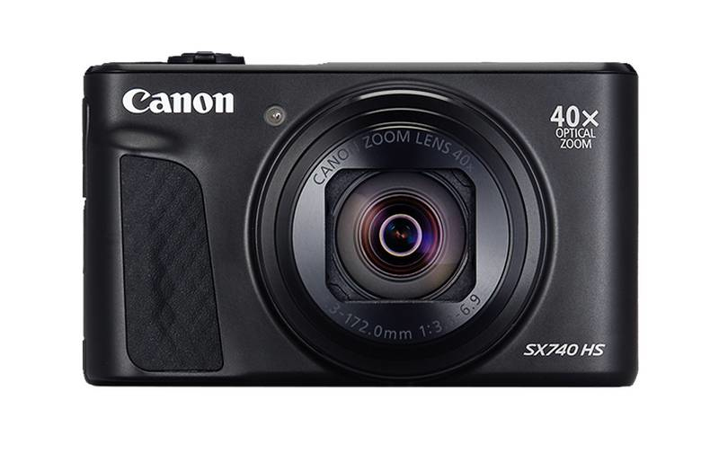 Canon PowerShot SX740 HS 20.3MP CMOS 40x Digital Camera Blk Canon — view 2