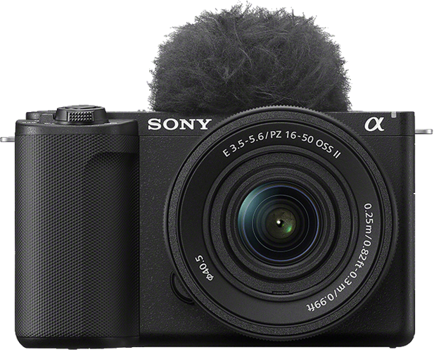 Sony Alpha ZVE10 II 26MP APS-C E Mount w/16-50 Black Sony — view 2