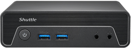 Shuttle NE10N N100 Processor Fanless BareBones PC Shuttle — view 2
