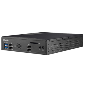 Shuttle DS20U Celeron 5205U 1.3L Fanless Barebones PC Shuttle — view 2