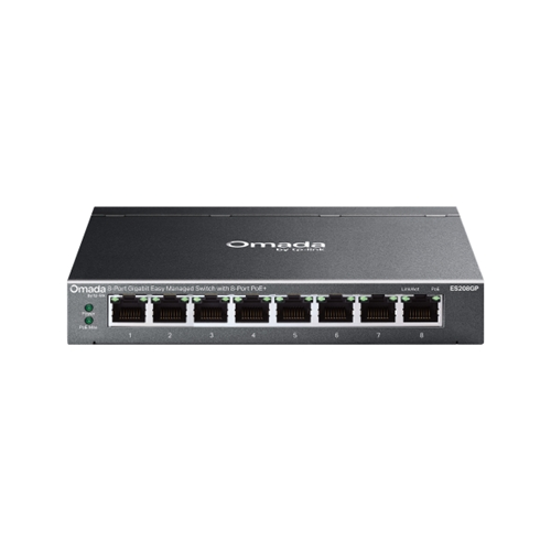 TP-Link ES208GP 8 Port Gigabit Omada SDN PoE Switch TP-Link — view 2