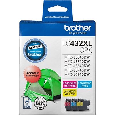 Brother LC432 XL CMY Pack Brother — view 2