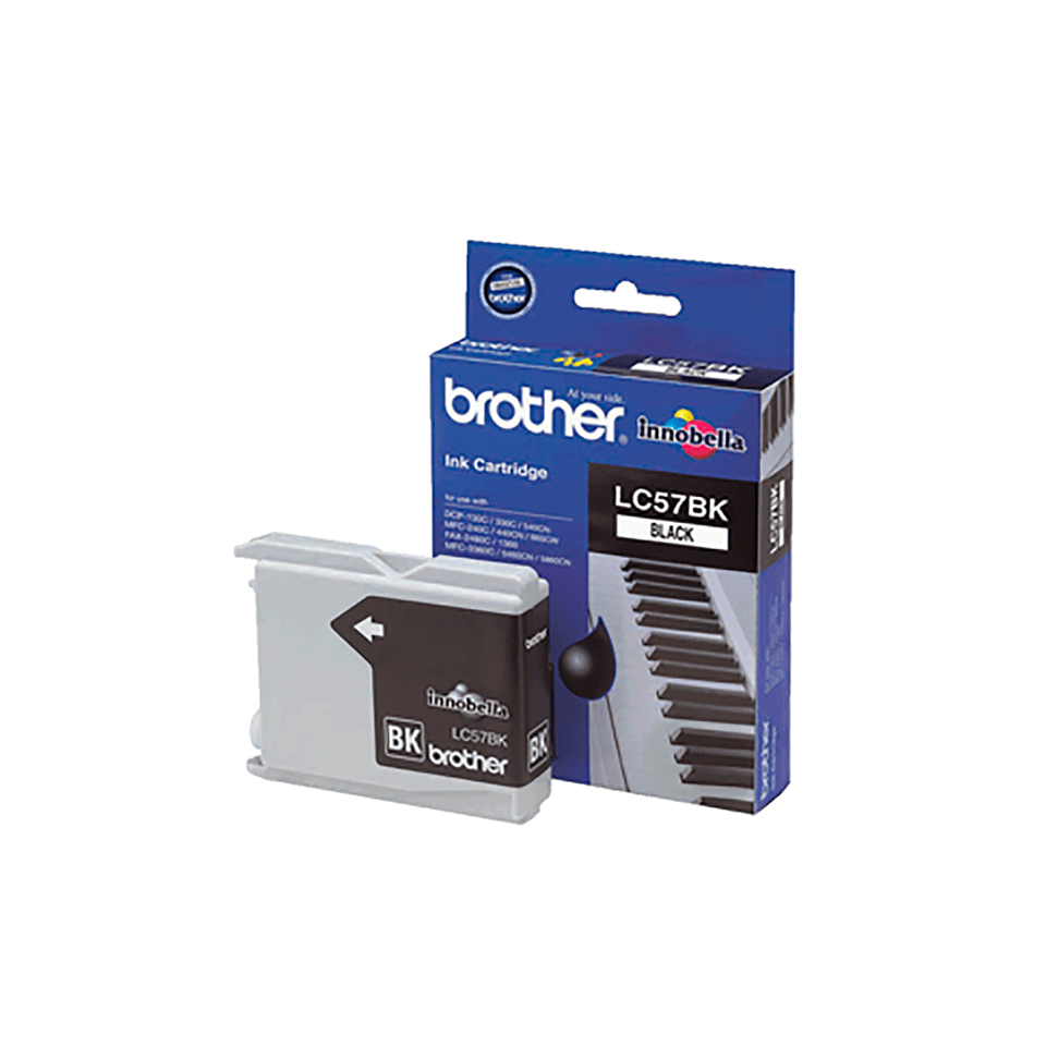 Brother LC57 Black Ink Cart Brother — view 2