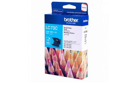Brother LC73 Cyan Ink Cart Brother — view 2