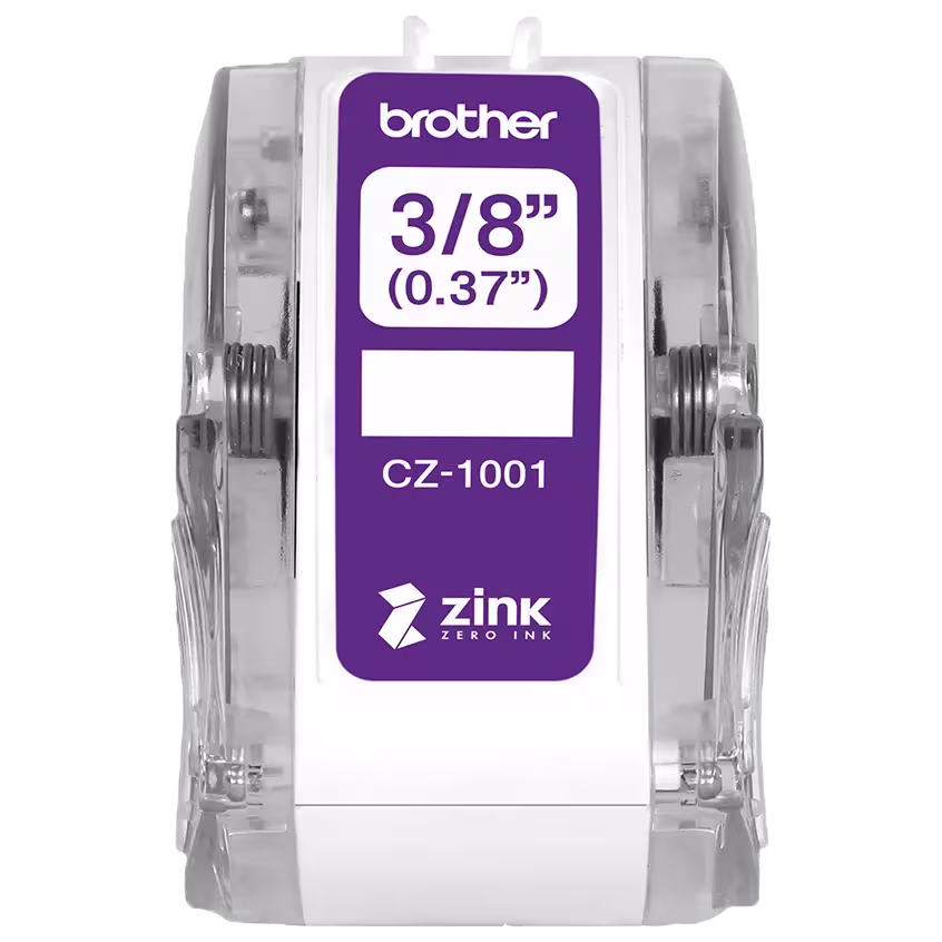 Brother CZ-1001 label roll 9mm Brother — view 2