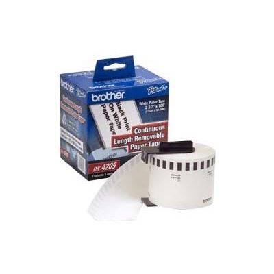 Brother DK44205 White roll Brother — view 2