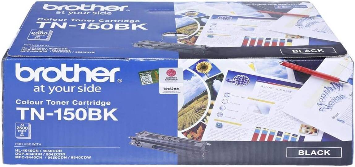 Brother TN150 Black Toner Cart Brother — view 2