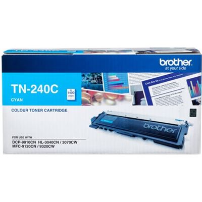 Brother TN240 Cyan Toner Cart Brother — view 2