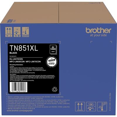 Brother TN851XLBK Black Toner Brother — view 2