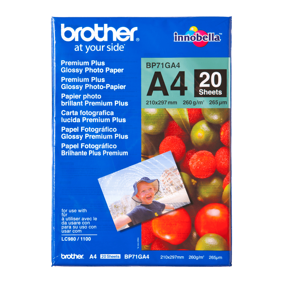 Brother BP71GA4 Glossy Paper Brother — view 2