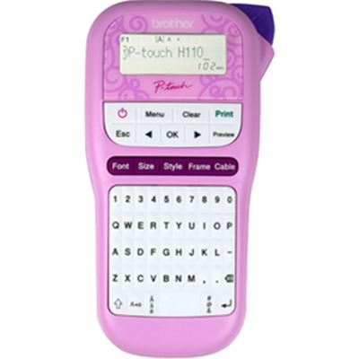 Brother PTH110 P-Touch Pink Brother — view 2