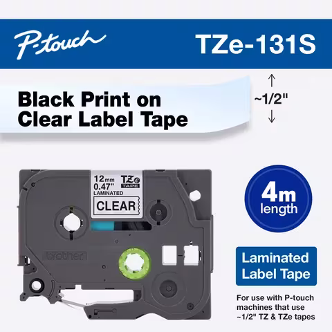 Brother TZE131S Labelling Tape Brother — view 2
