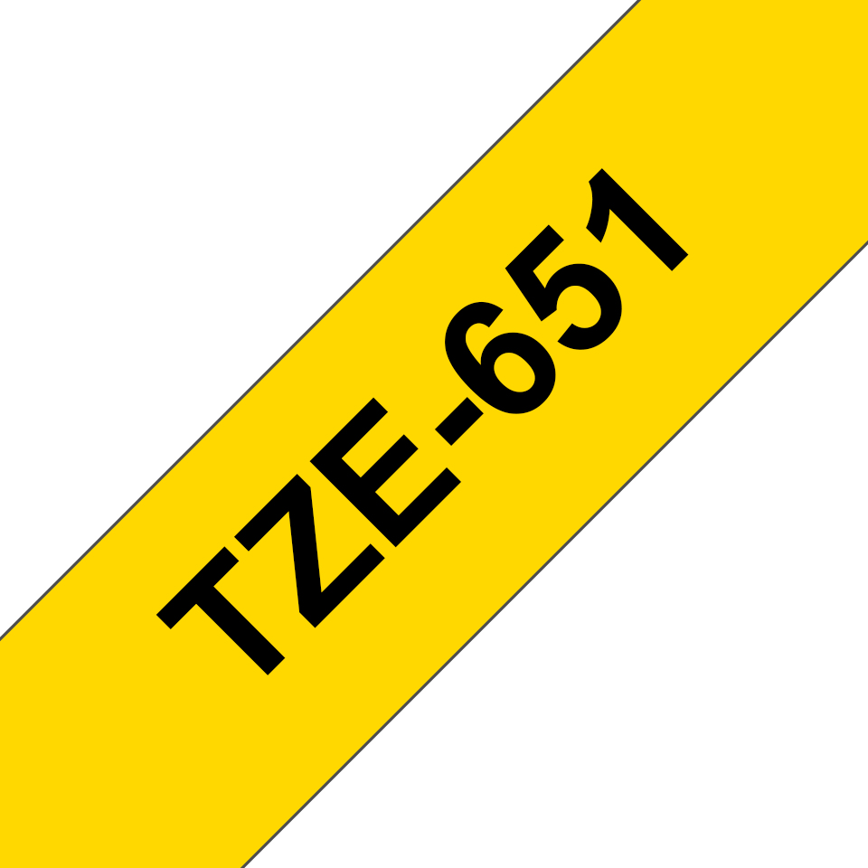 Brother TZe651 Labelling Tape Brother — view 2