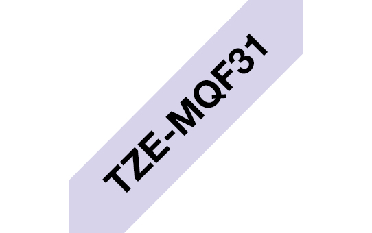 Blk on Pastel Purple TZEMQF31 Brother — view 2