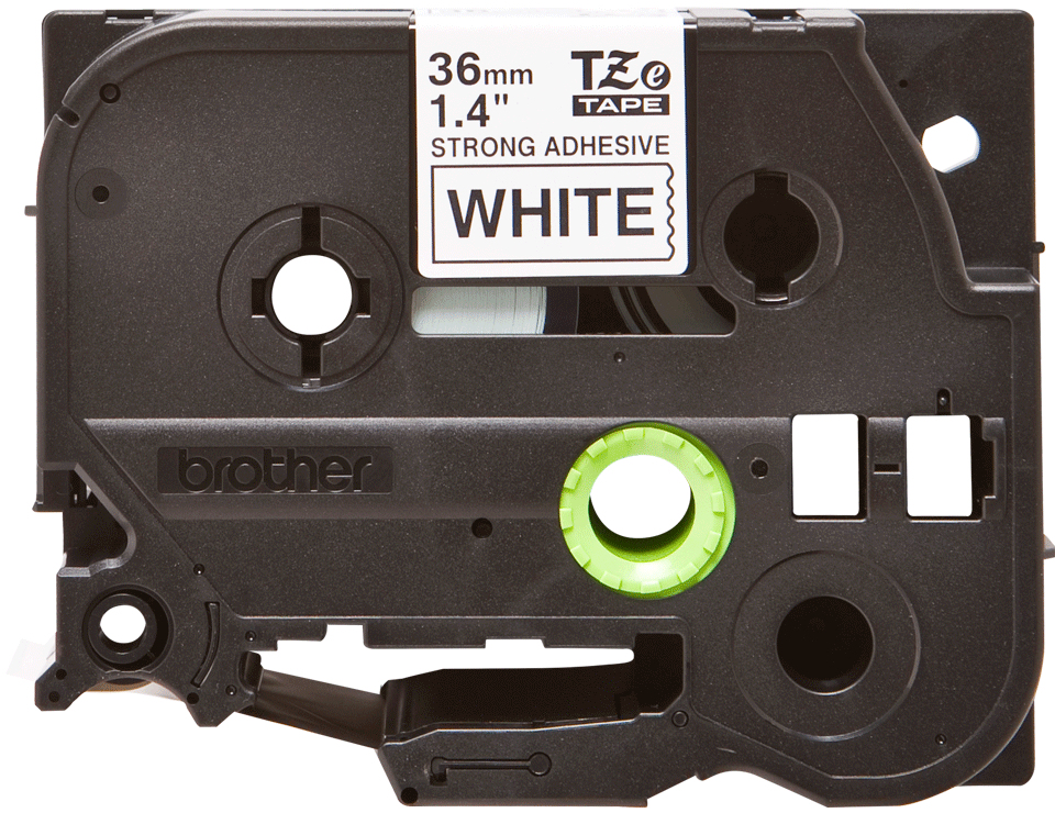 Tape Black on White TZES261 Brother — view 3