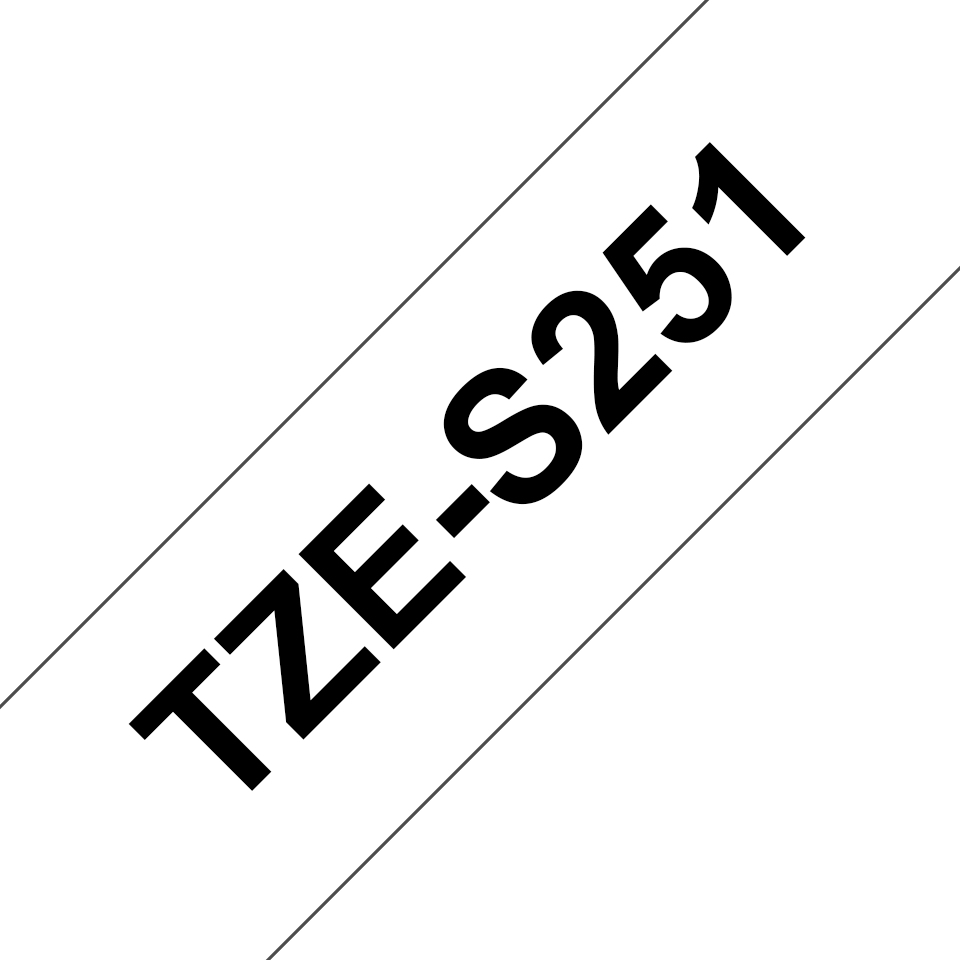Brother TZeS251 Labelling Tape Brother — view 2