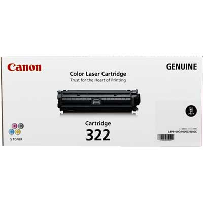 CART322BK Canon Black Toner Canon — view 2