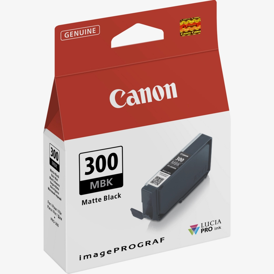Canon PFI300 Mte Blk Ink Tank Canon — view 2