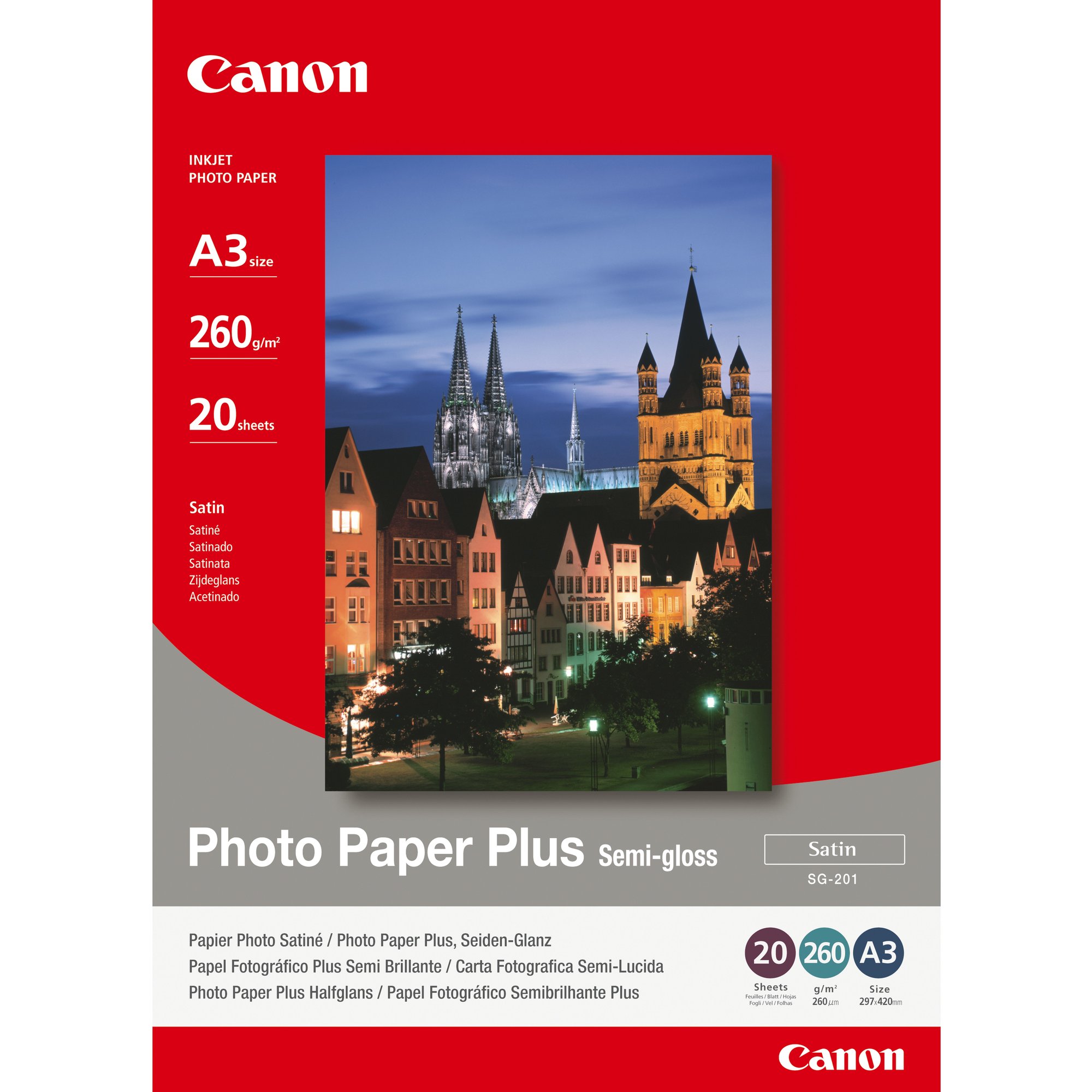 Canon A3 Semi Gloss Photopaper Canon — view 2