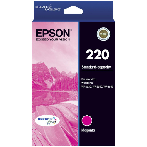 Epson 220 Magenta Ink Cart Epson — view 2