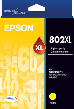 Epson 802 Yell XL Ink Cart Epson — view 2