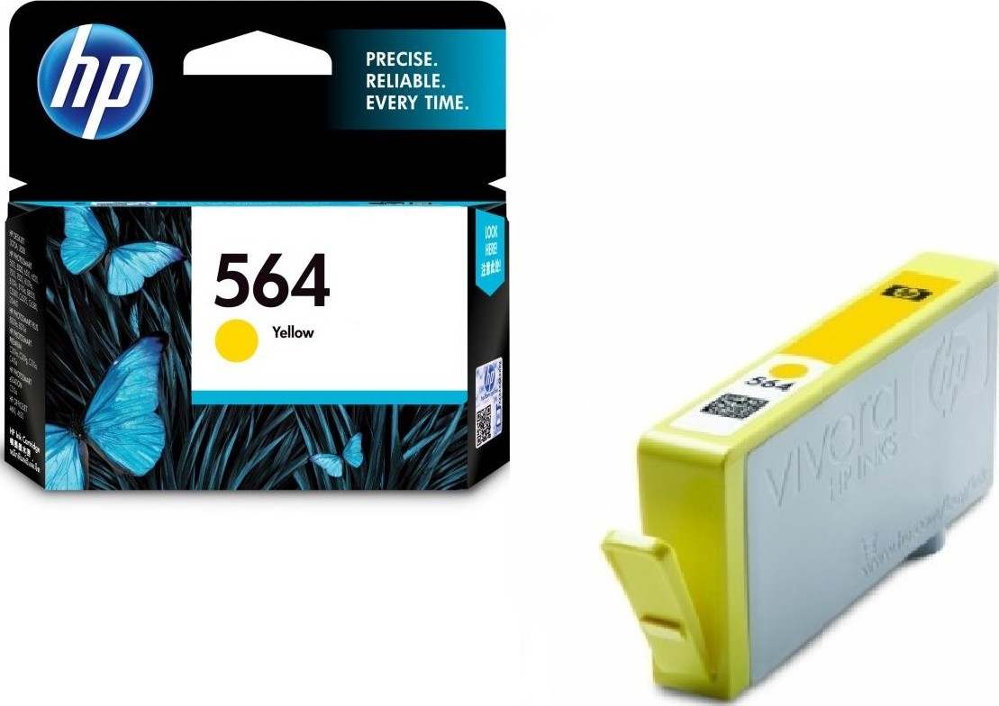 HP #564 Yell Ink Cart CB320WA HP — view 2