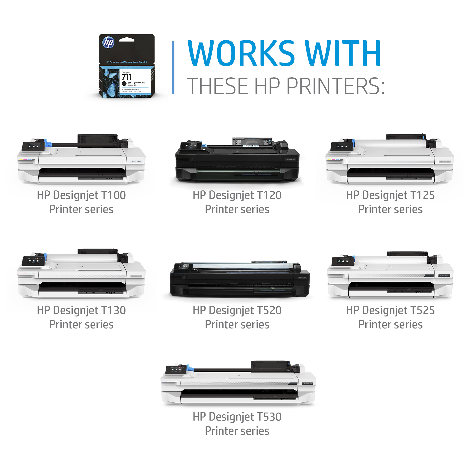 HP #711 29ml Yel 3pk CZ136A HP — view 3