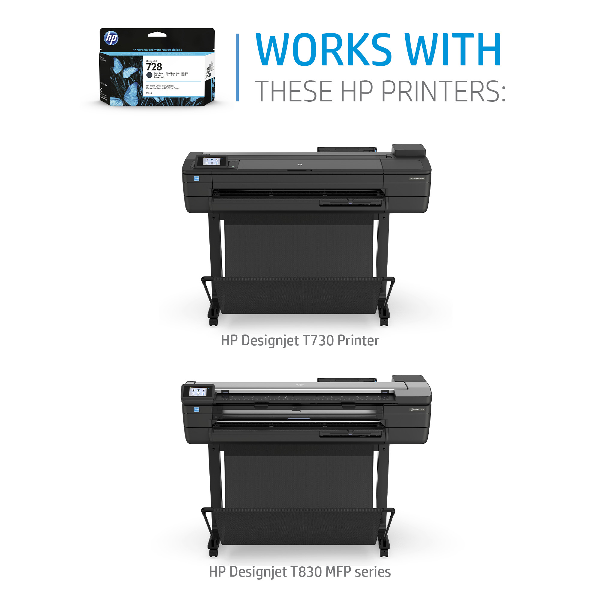 HP #728 300ml Mag Ink F9K16A HP — view 3