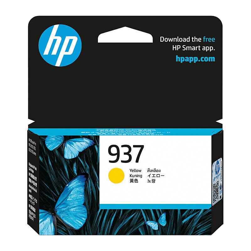 HP #937 Yellow Ink 4S6W4NA HP — view 2