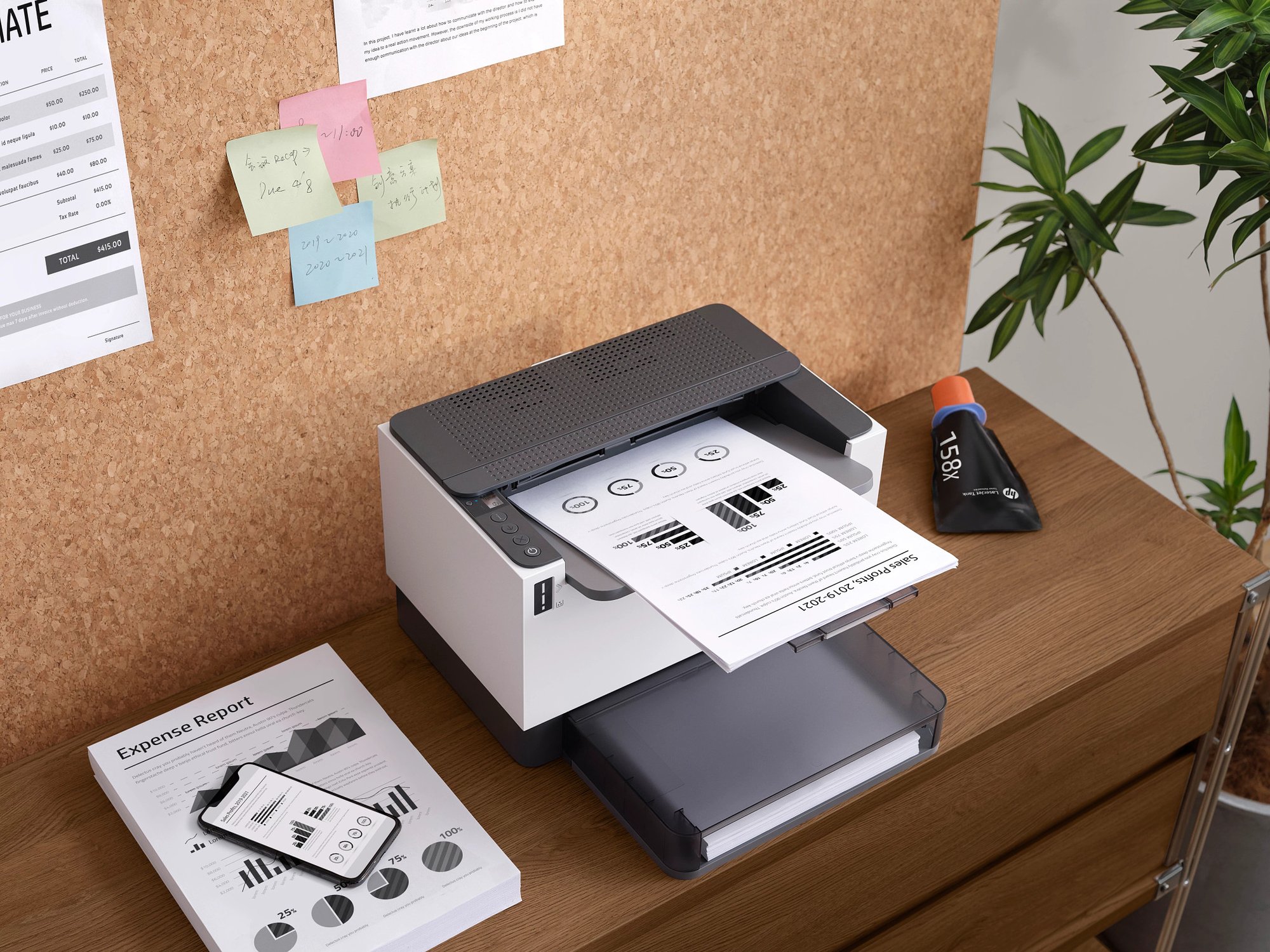 HP746 DesignJet Printhd P2V25A HP — view 3