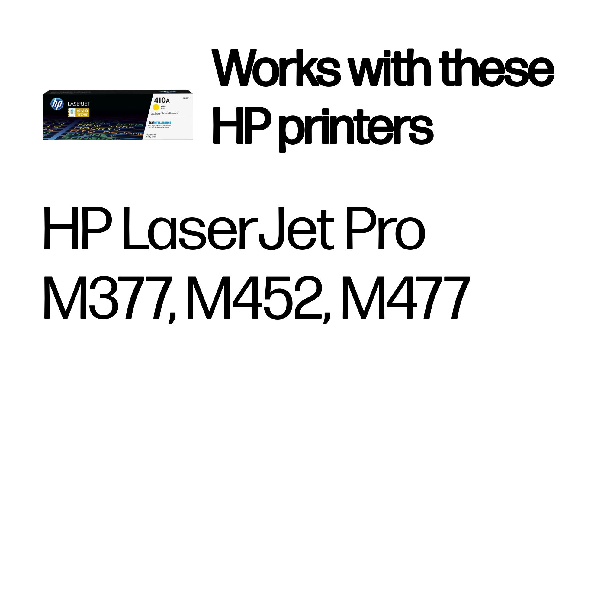 HP #410A Yell Toner CF412A HP — view 3