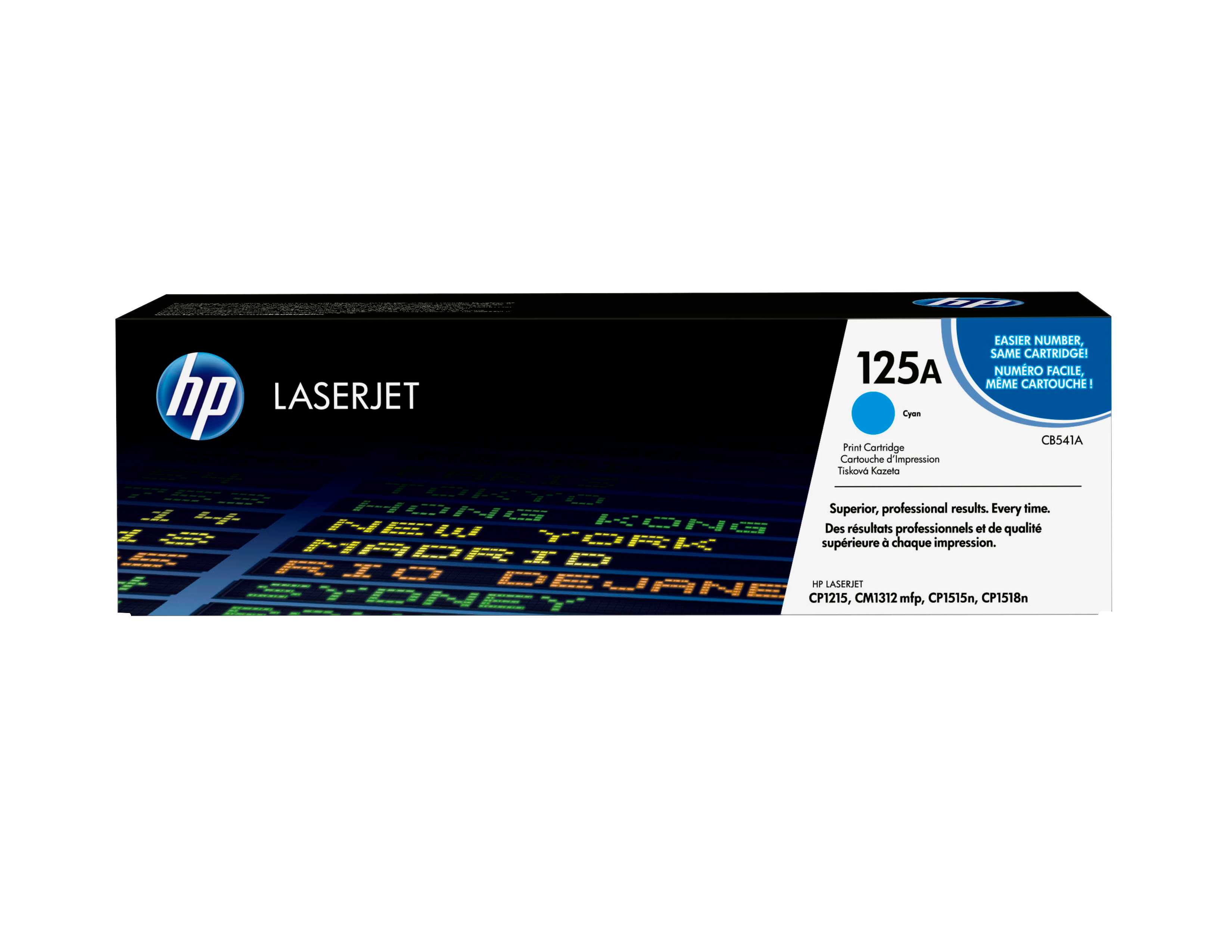 HP #125A Cyan Toner CB541A HP — view 2