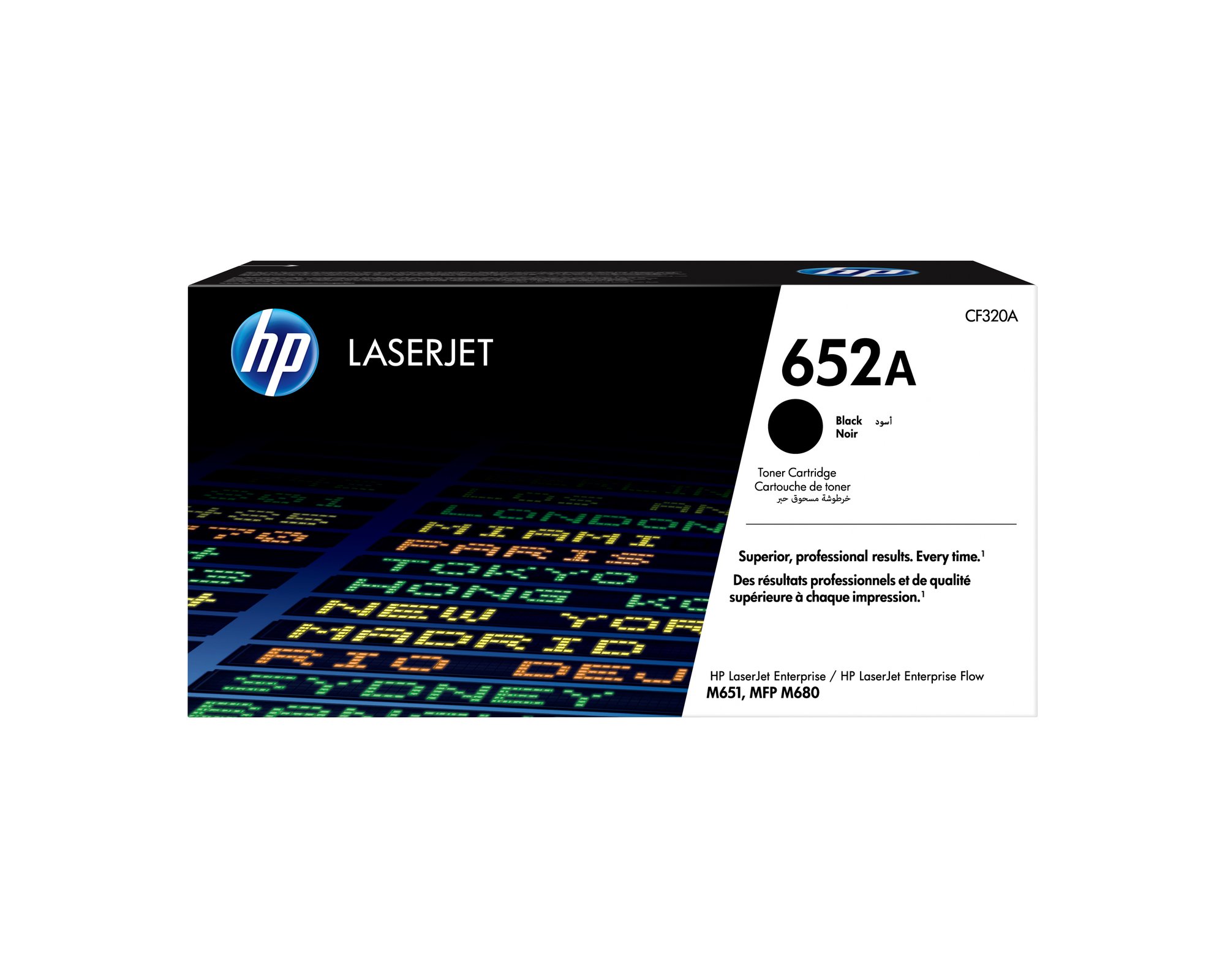HP 652A Blk Ton Cart CF320A HP — view 2
