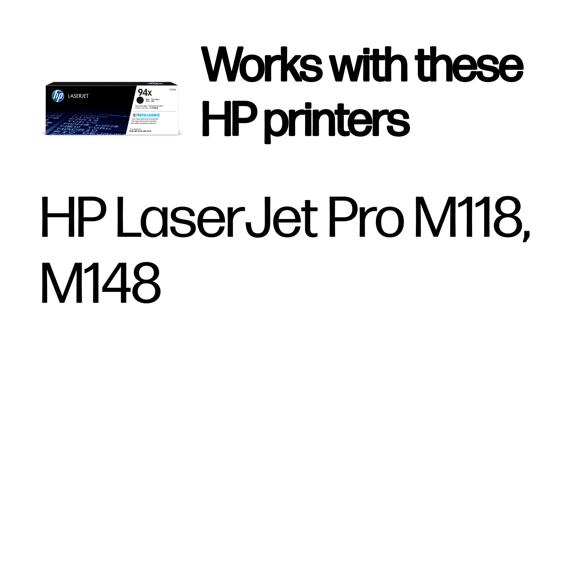 HP 94X Black HY  Toner CF294X HP — view 3