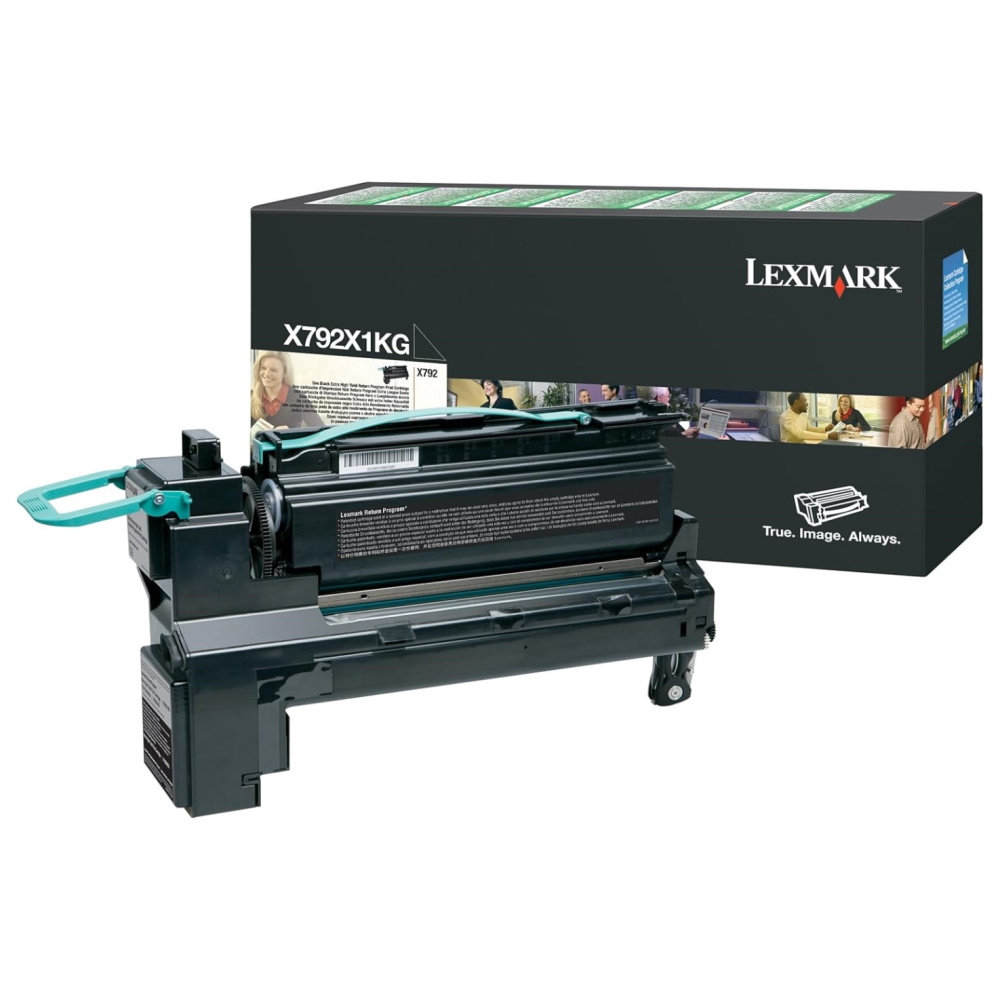 Lexm X792X1KG HY Pre Blk Cart Lexmark — view 2