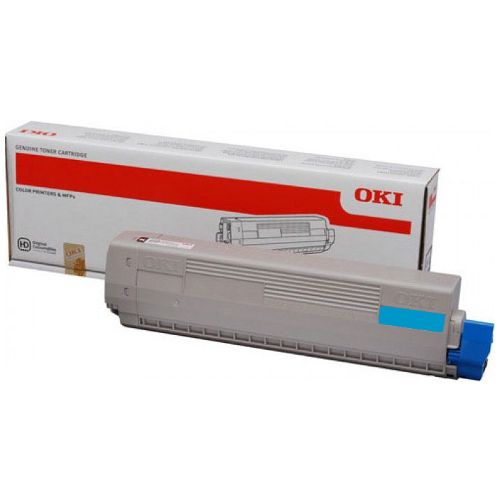 Oki C831N Cyan Ton 44844527 OKI — view 2