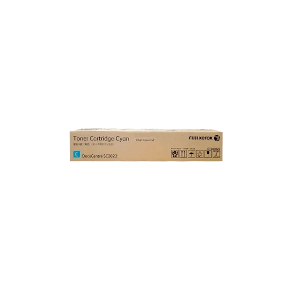 Fuji Xerox CT203025 Cyan Toner Fuji Xerox — view 2