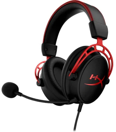 Hyperx Cloud Alpha Gaming Headset (Red) HP — view 2