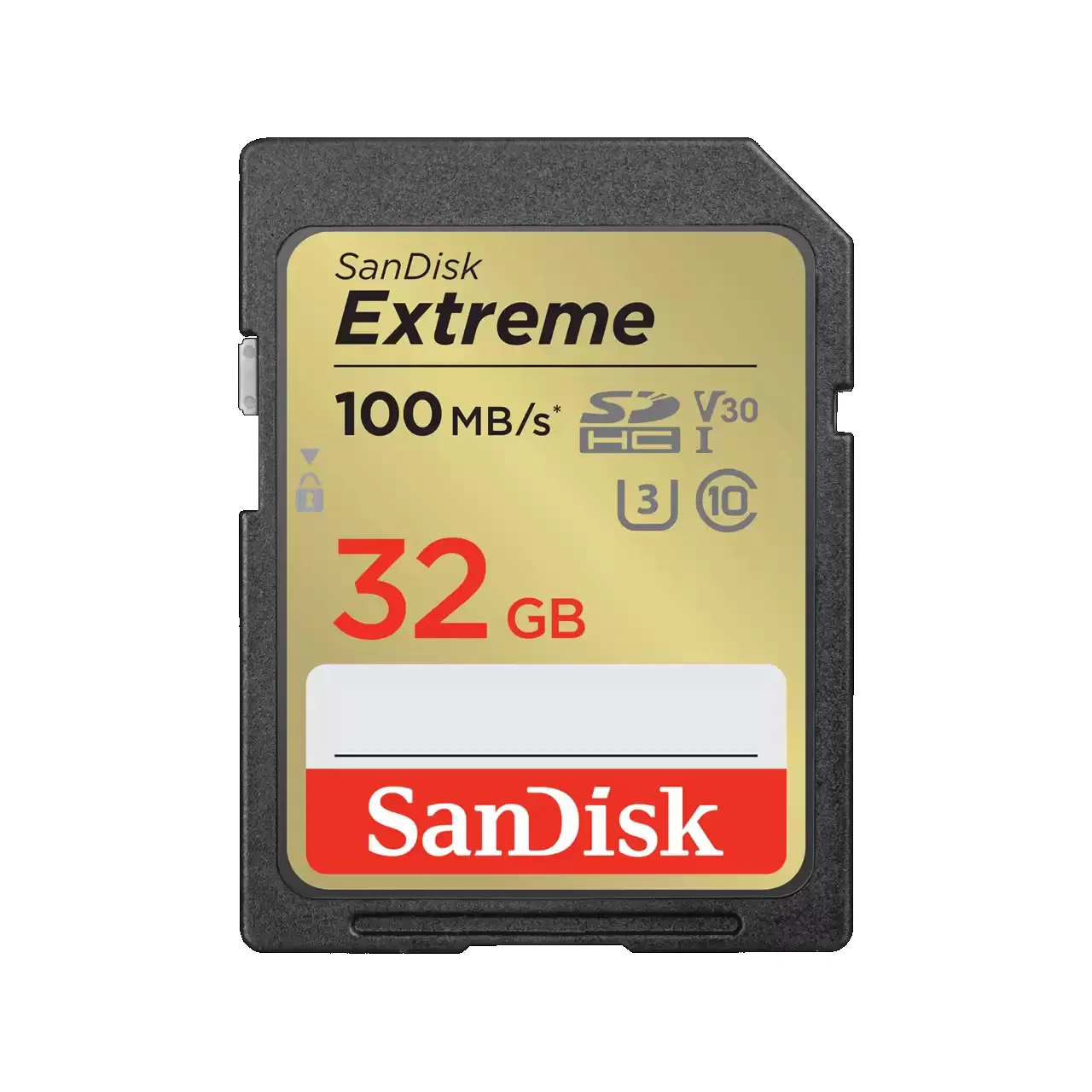 Sandisk Extreme Sdhc Sdxvt 32GB V30 U3 C10 Uhs-I 100MB/S R 60MB/S W 4X6 Lifetime Limited SanDisk — view 2