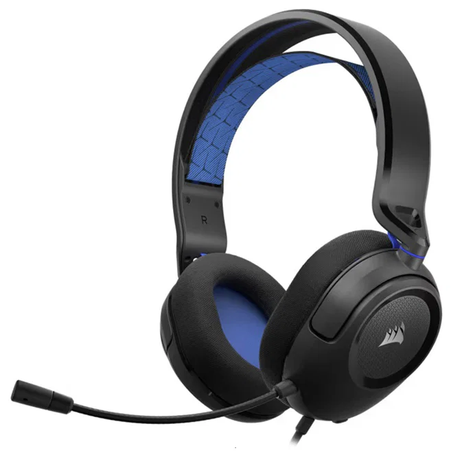 Corsair HS35 V2 Multiplatform Gaming Headset - Blue Corsair — view 2